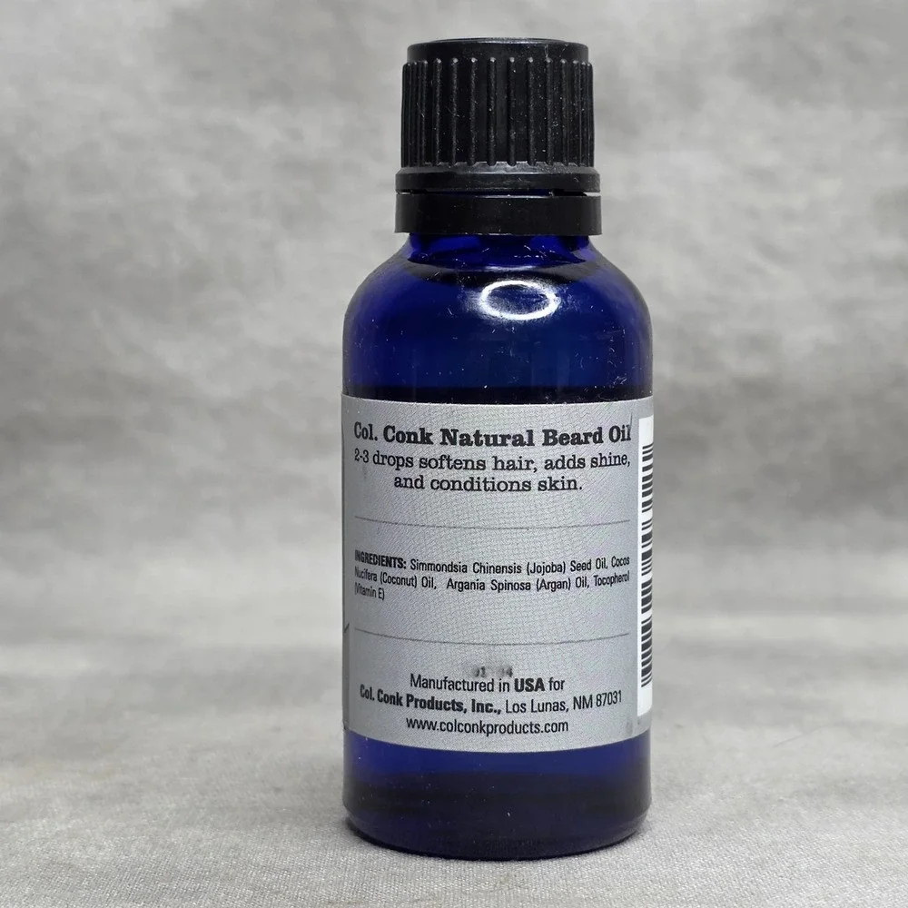 Col Ichabod Conk Beard Oil Unscented 1 fl oz